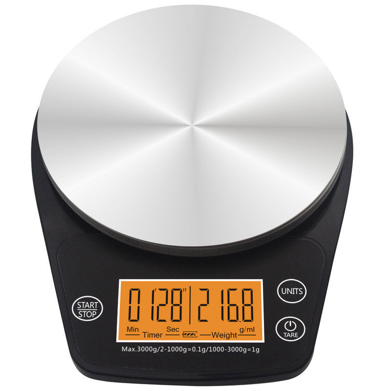 Barista Coffee Scale with Built-In Pour Timer