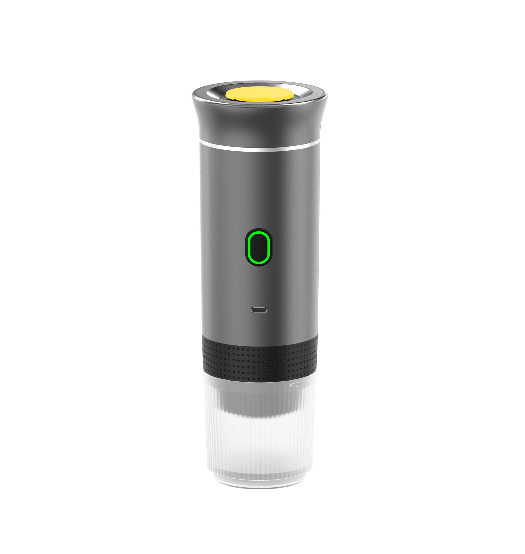Traveler's Espresso 3-in-1: Grind, Heat, Sip Anywhere