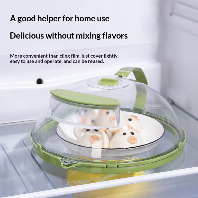 Splash-Free Microwave Cover — Keep Your Kitchen Pristine