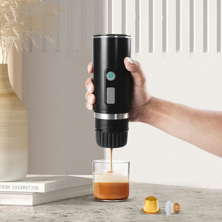 One-Touch Portable Espresso: Pocket Capsule Machine