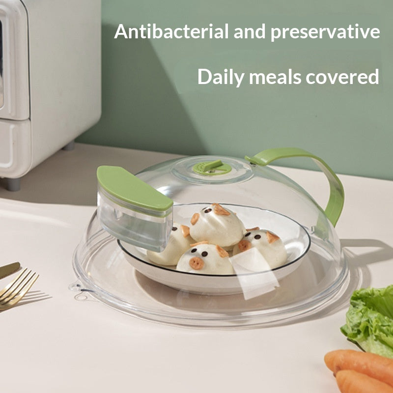 Splash-Free Microwave Cover — Keep Your Kitchen Pristine