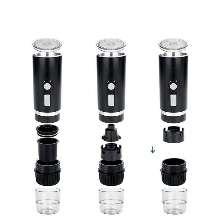 One-Touch Portable Espresso: Pocket Capsule Machine