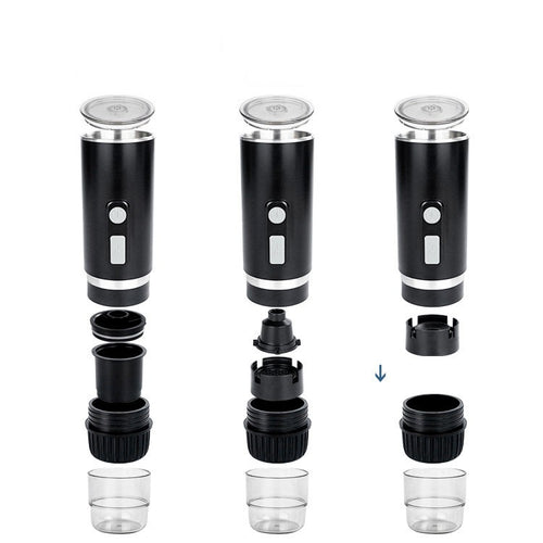 One-Touch Portable Espresso: Pocket Capsule Machine