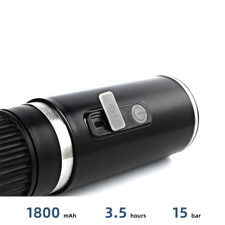 One-Touch Portable Espresso: Pocket Capsule Machine