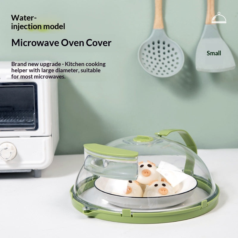 Splash-Free Microwave Cover — Keep Your Kitchen Pristine