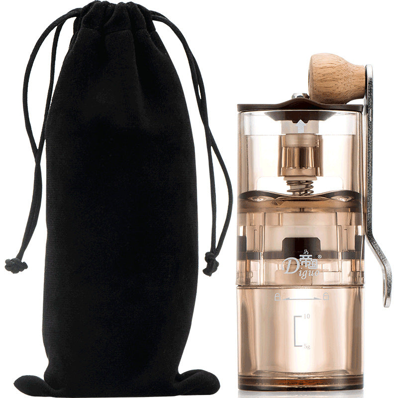 Manual Burr Coffee Grinder: Ceramic Core, Travel Size
