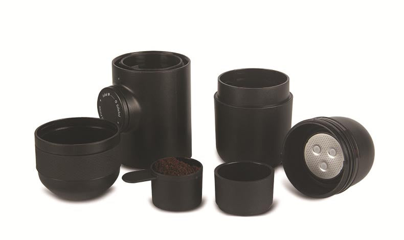 Hand-Press Espresso Maker: 8 Bar, No Machine Needed
